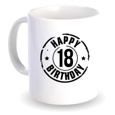 18th Birthday mug